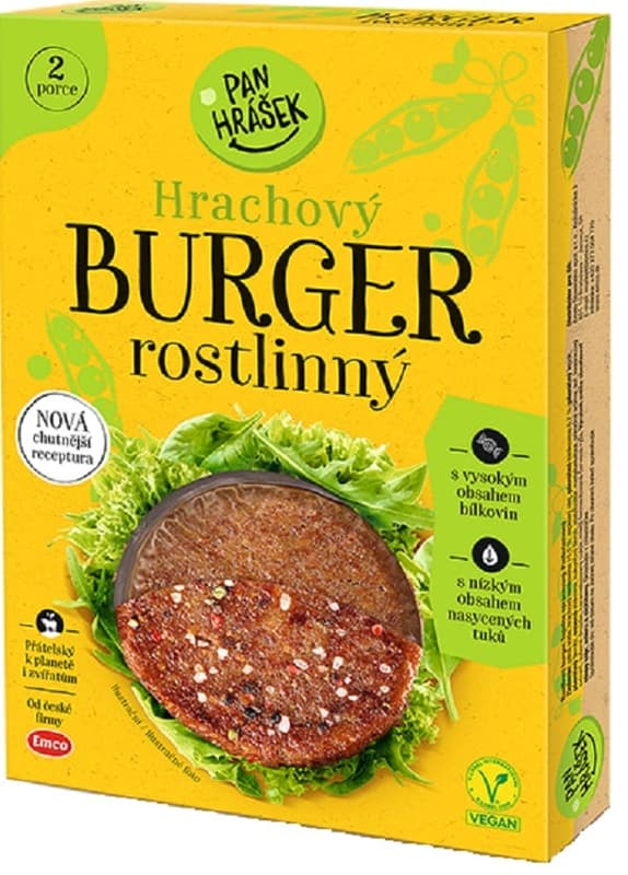 Pan Hrášek Plant burger, 2 pcs