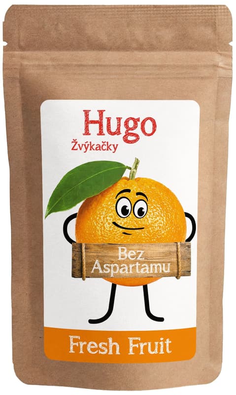 Hugo Chewing gum without aspartame fresh fruit