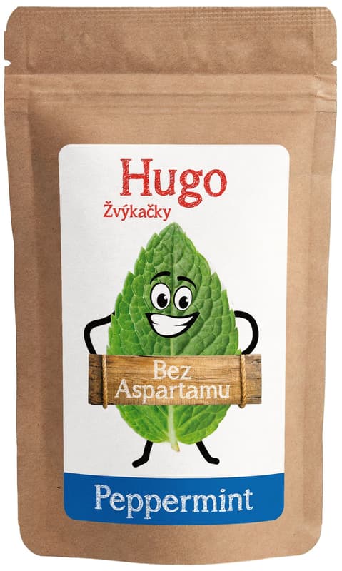 Hugo Aspartame-free chewing gum peppermint