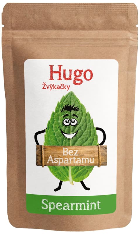 Hugo Chewing gum without aspartame spearmint