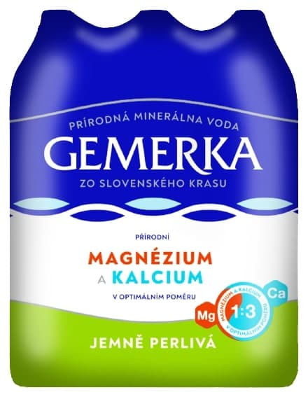 Gemerka Jemně Perlivá 6 × 1,5 l
