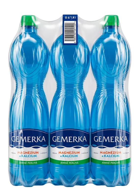 Gemerka Gently sparkling 6 × 1,5 l