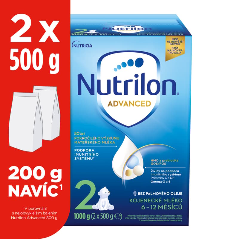 Nutrilon 2 Advanced Continuous Infant Milk 1 kg, 6+