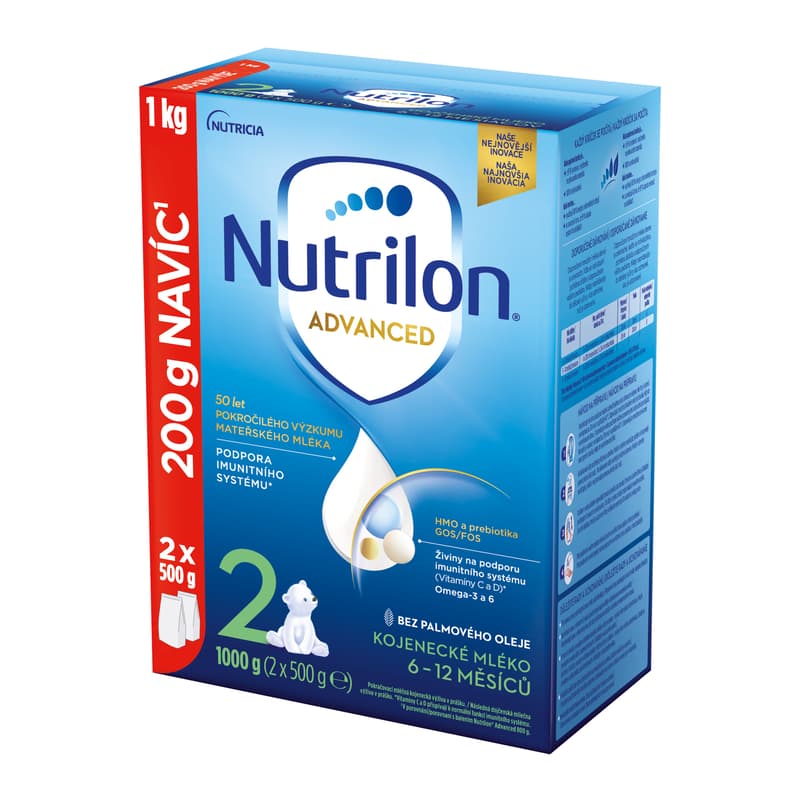 Nutrilon 2 Advanced Continuous Infant Milk 1 kg, 6+