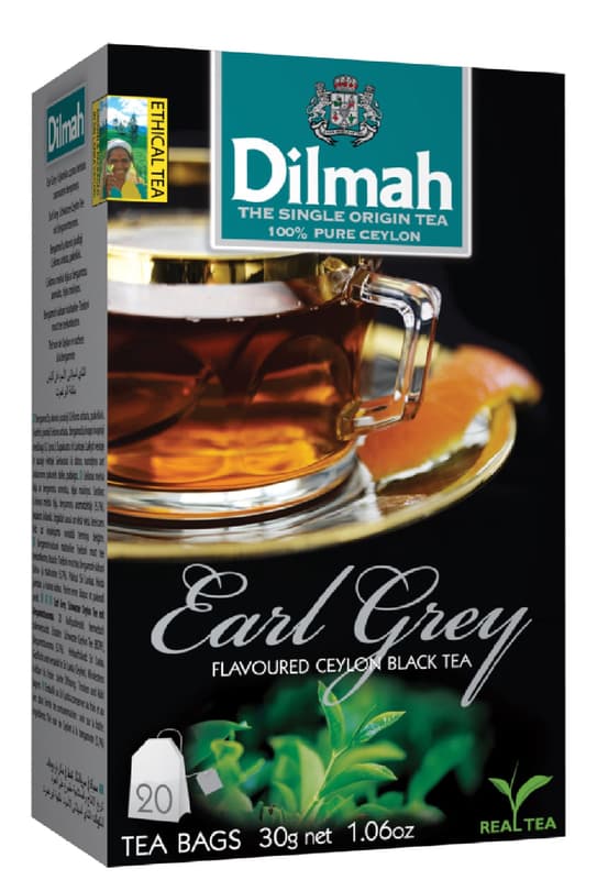 Dilmah Earl Gray Black Tea 20x1,5g