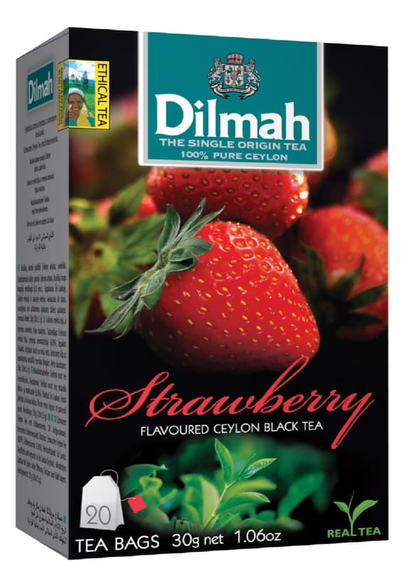 Dilmah Black Tea Strawberry 20x1,5g