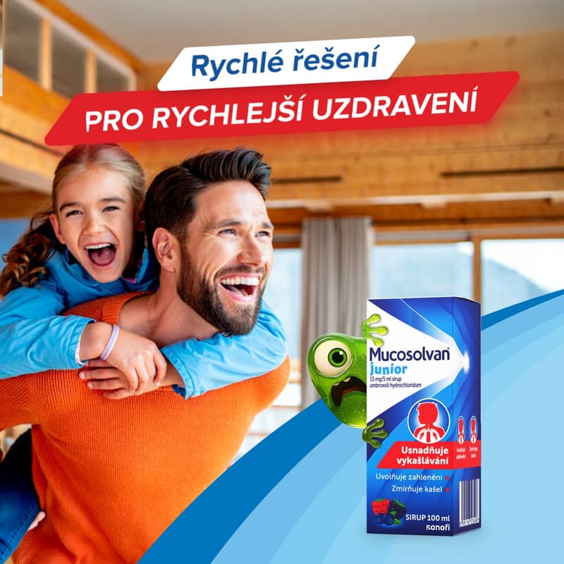 MUCOSOLVAN JUNIOR 15MG/5ML sirup 100ML