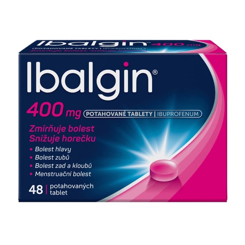 IBALGIN 400MG coated tablets 48