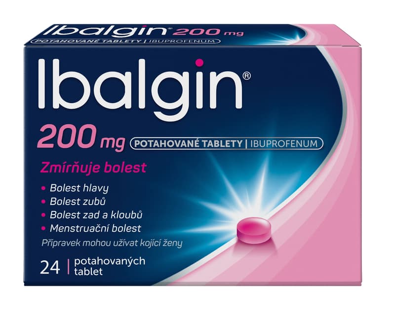 IBALGIN 200MG Potahovaná tableta 24