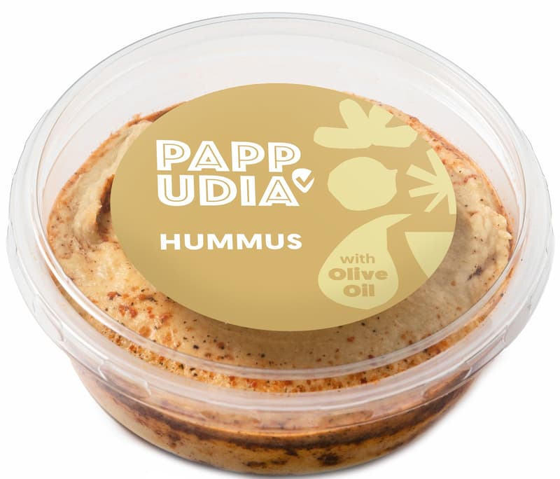 Pappudia Hummus with olive oil