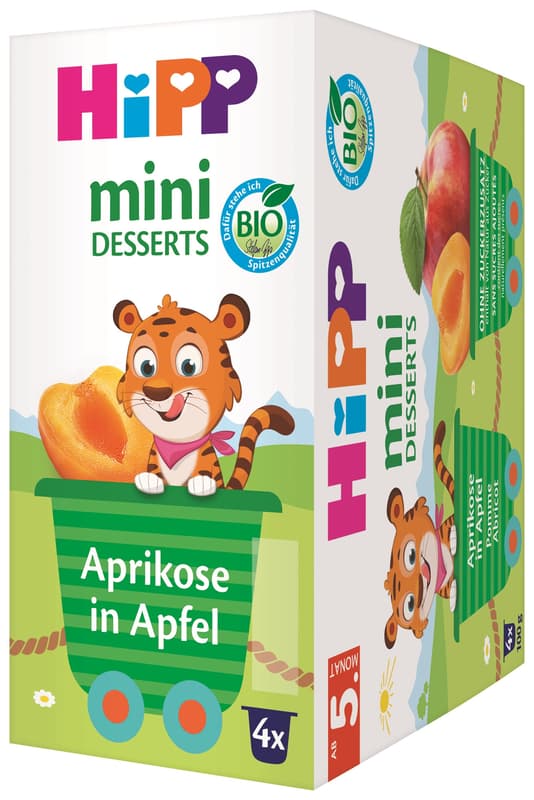 HiPP BIO apples and apricots