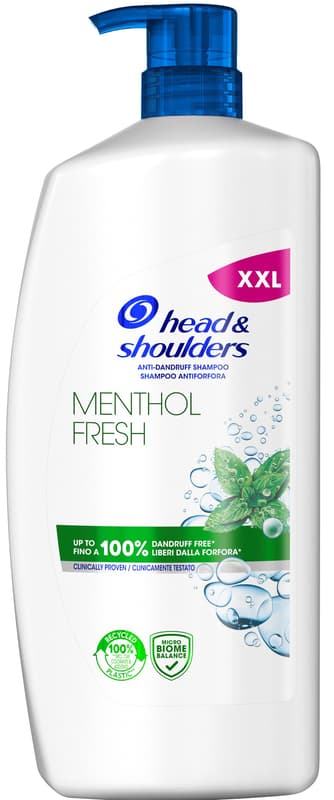 Head & Shoulders Menthol Fresh Anti Dandruff Shampoo 900ml