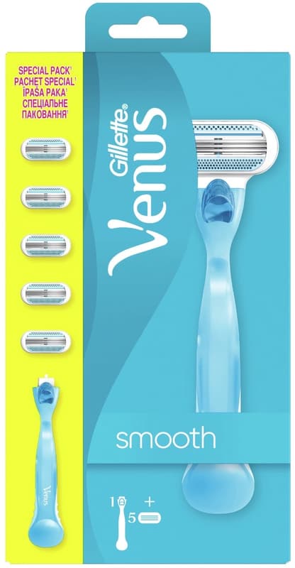 Venus Smooth Razor - 5 Blades 