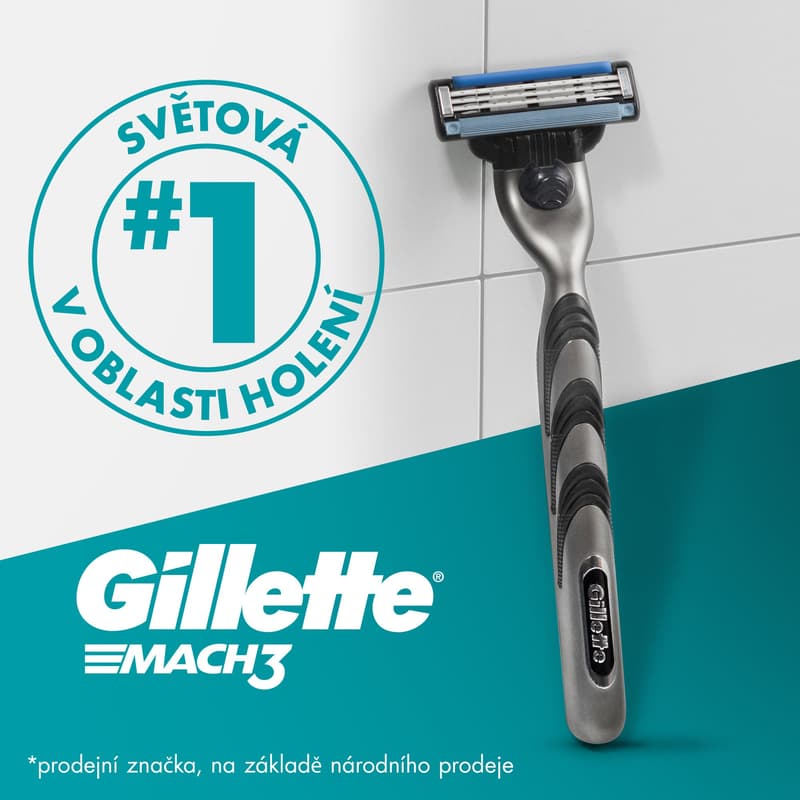 Gillette Mach3 Men's Razor - 2 Blades 