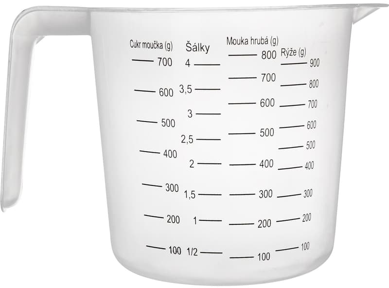 1L plastic measuring cup