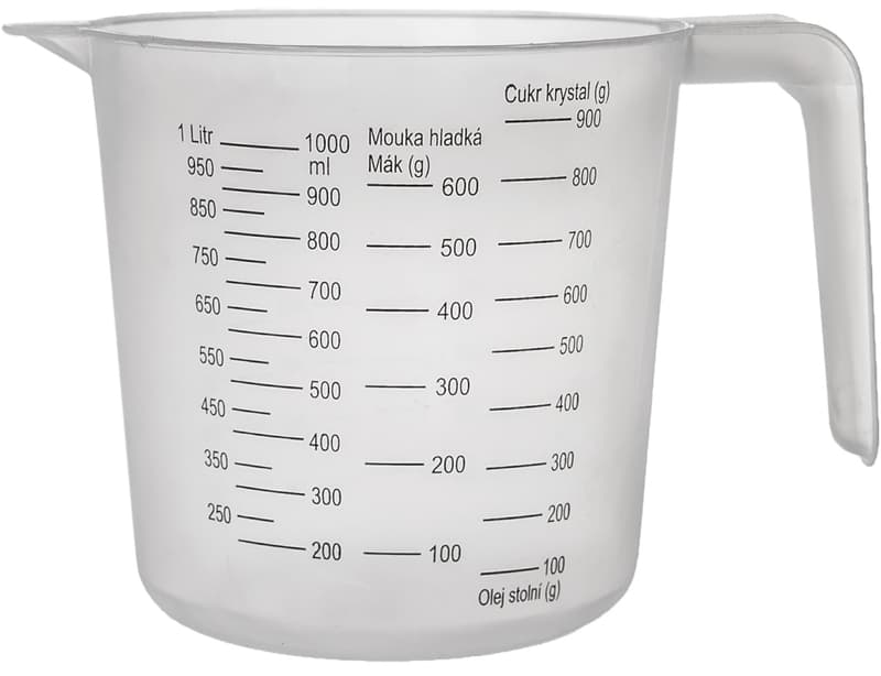 1L plastic measuring cup