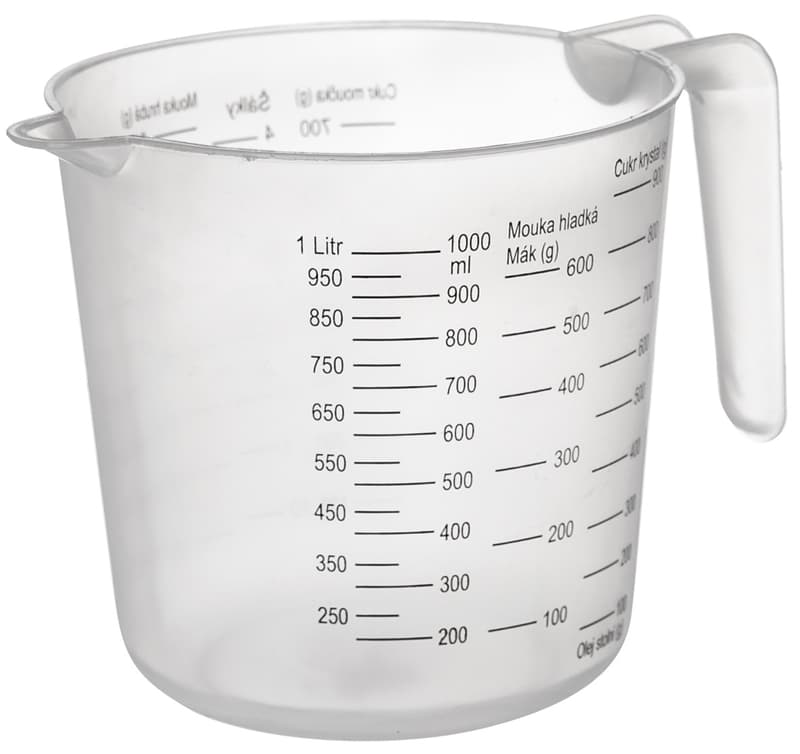 1L plastic measuring cup