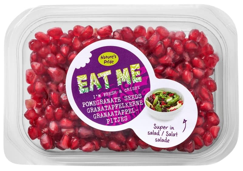 Pommegranate peeled