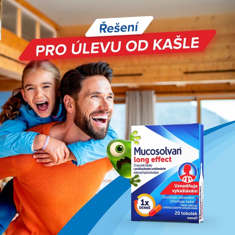 MUCOSOLVAN LONG EFFECT 75MG Tvrdá tobolka s prodlouženým uvolňováním 20
