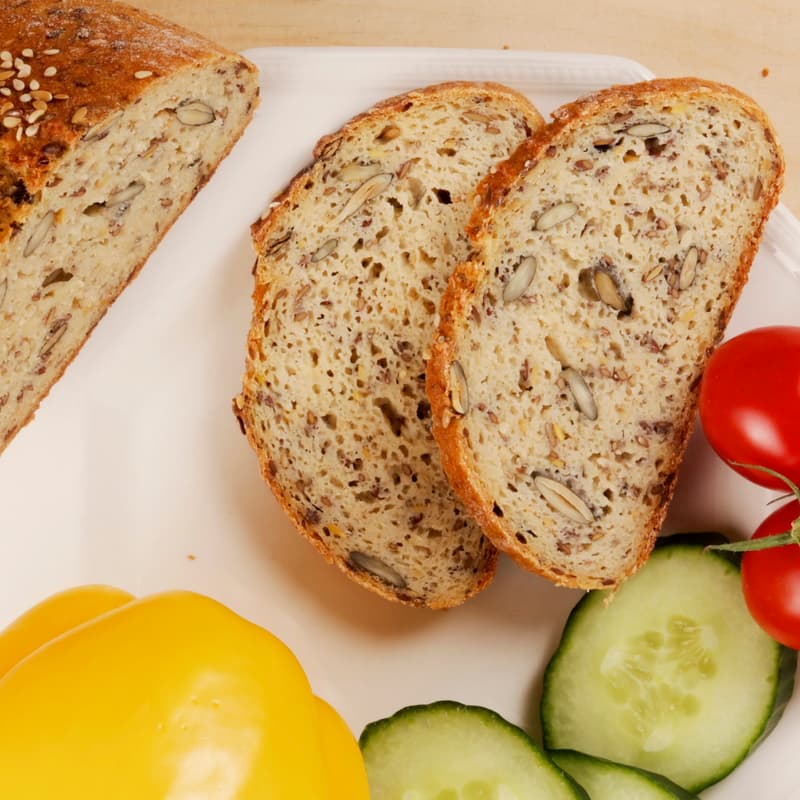 Almagrana Marathon BIO Multigrain Sourdough Glutenfree Vegan bread