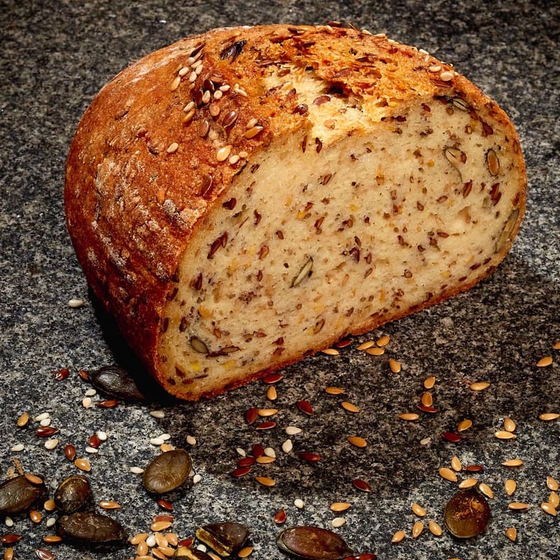 Almagrana Marathon BIO Multigrain Sourdough Glutenfree Vegan bread