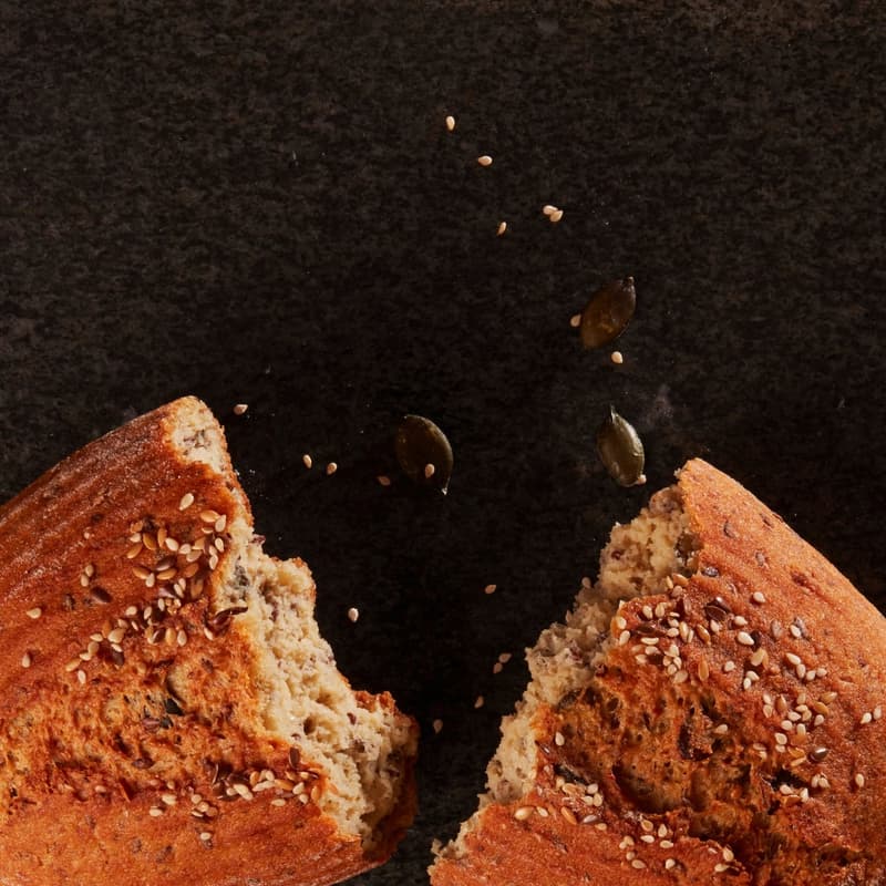 Almagrana Marathon BIO Multigrain Sourdough Glutenfree Vegan bread
