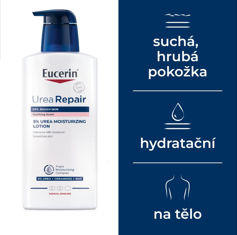 EUCERIN UreaRepair body lotion 5% perfumed 400ml
