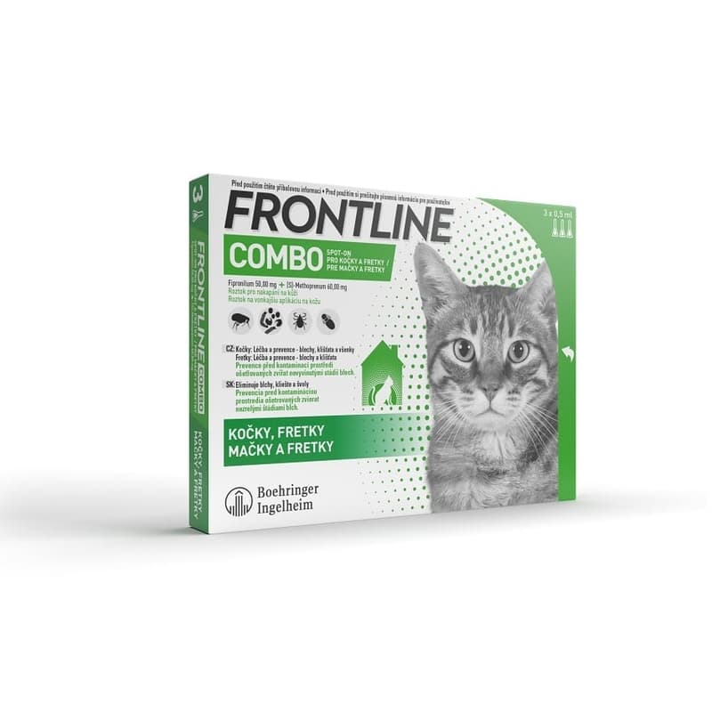 Frontline Combo Spot-on cat a.u.v.sol.3x0.5ml
