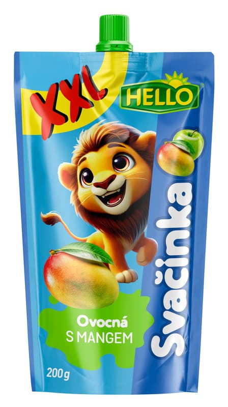 Hello Ovocná svačinka XXL s mangem kapsička