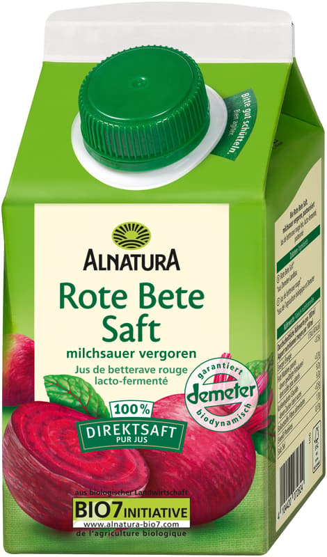Alnatura BIO Mléčně kvašená šťáva z červené řepy