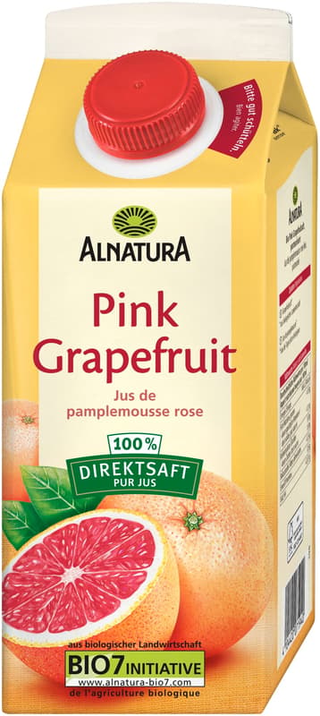 Alnatura Organic Pink grapefruit juice
