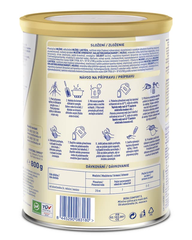 Beba Comfort 5 Batolecí mléko