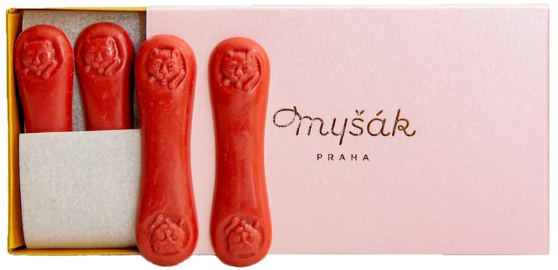Cukrárna Myšák Čokoládové jahodové jazýčky