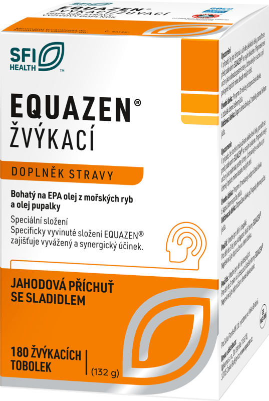 EQUAZEN chewable tob.180 strawberry flavour