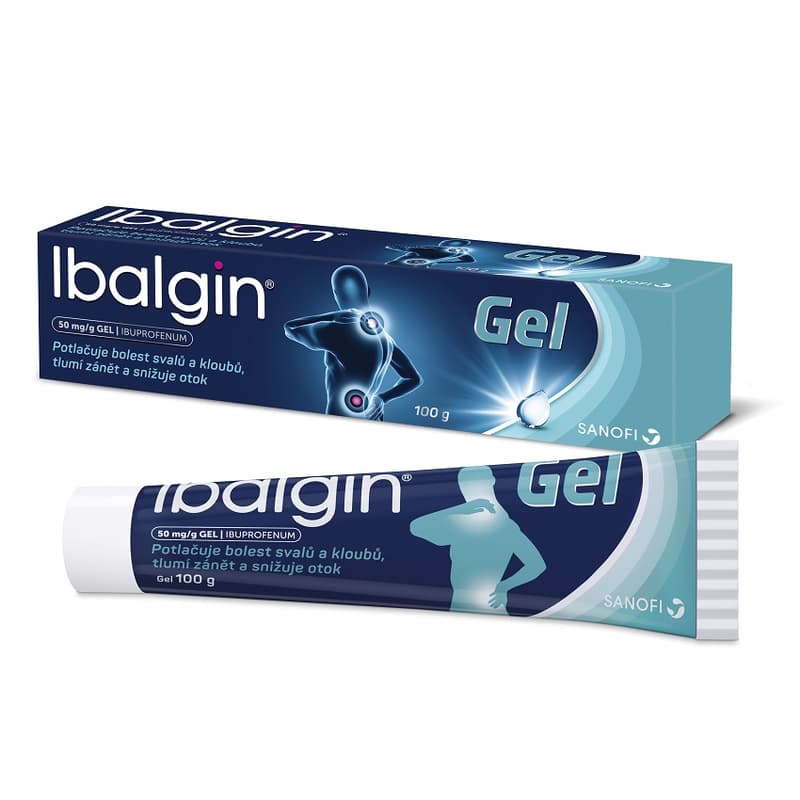IBALGIN 50MG/G gel 100G