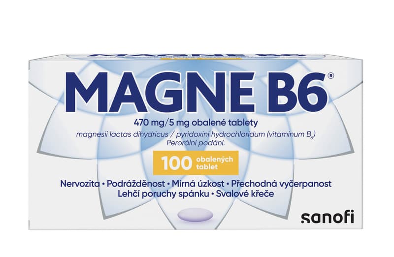 MAGNE B6 470MG/5MG Obalená tableta 100