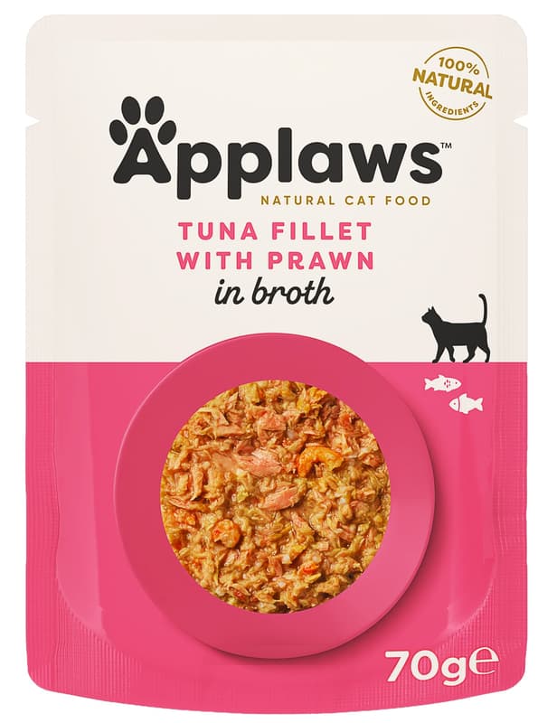Applaws Pocket Cat Tuna and Tiger Shrimp 70g