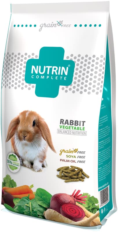 NUTRIN Complete - Rabbit vegetable GRAIN FREE