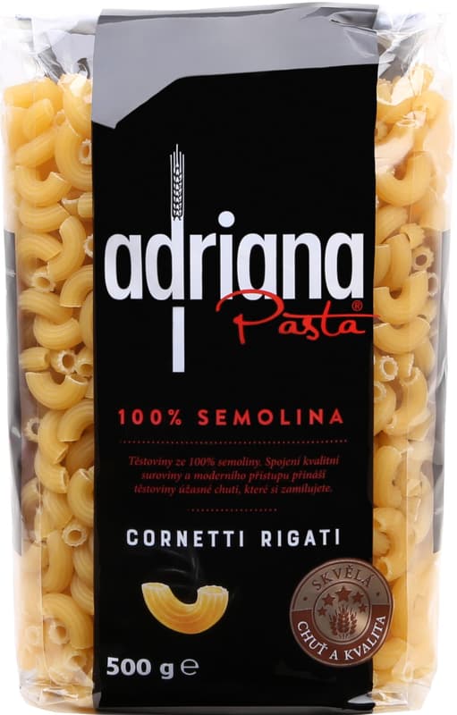 Adriana semolina pasta cornetti rigati
