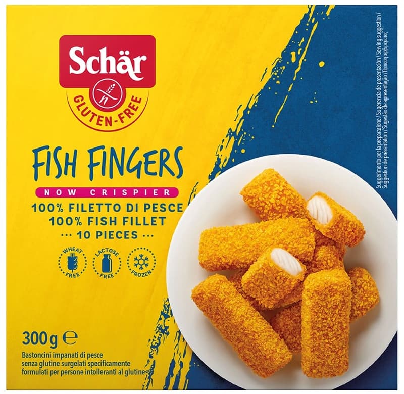Schär Fish Fingers (frozen)