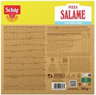 Schär Pizza Salame bez lepku a laktózy