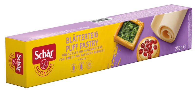 Schär Listové těsto bez lepku a laktózy