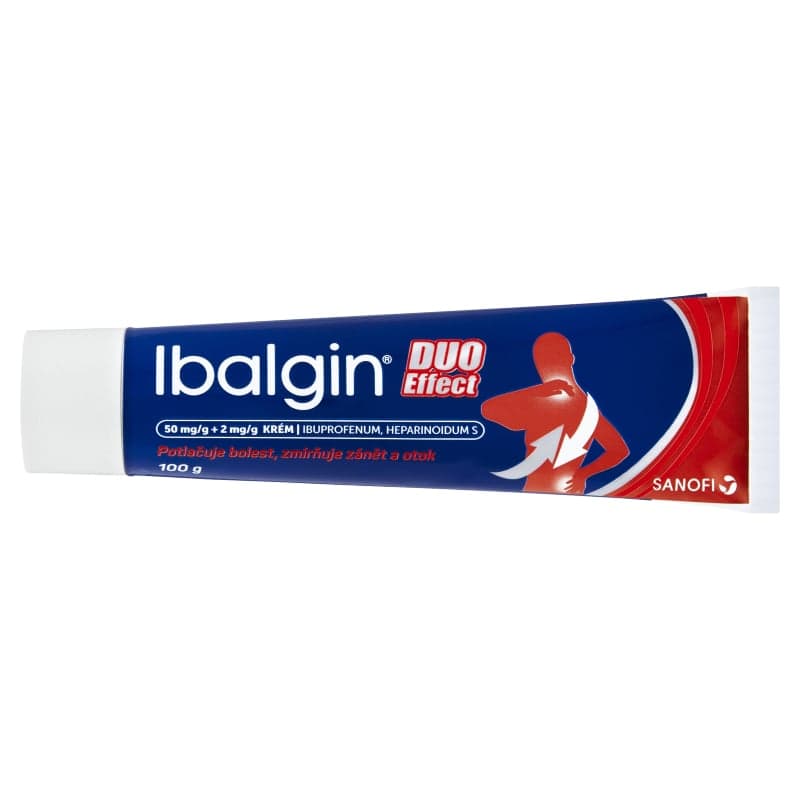 IBALGIN DUO EFFECT 50MG/G+2MG/G cream 100G