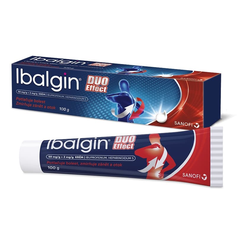 IBALGIN DUO EFFECT 50MG/G+2MG/G cream 100G