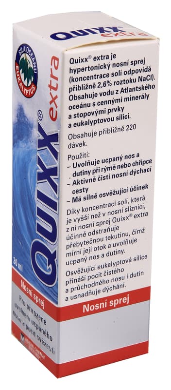 Quixx extra nasal spray 30ml