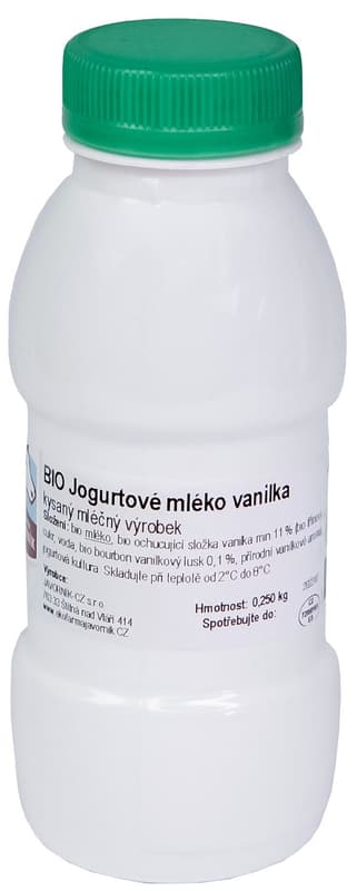 Ekofarma Javorník BIO Yogurt milk vanilla