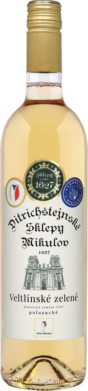 Ditrichštejnské sklepy Mikulov Veltlin green