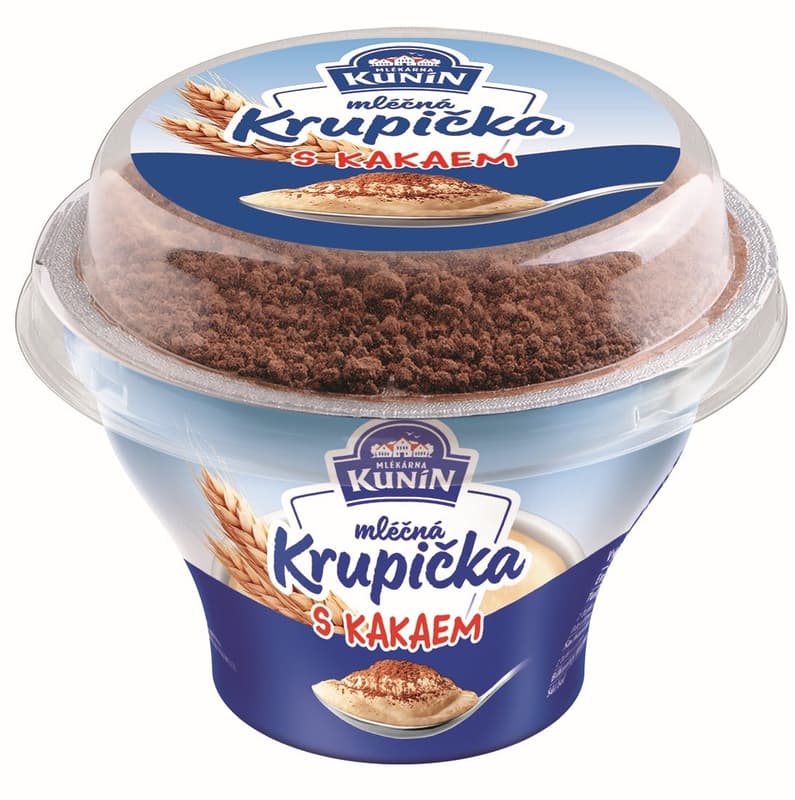 Mlékárna Kunín Milk groats with cacao