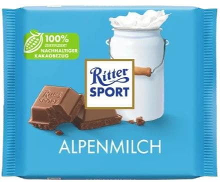 Ritter Sport Alpine Milk Chocolate