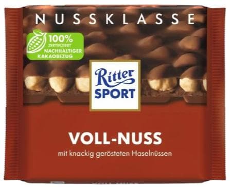 Ritter Sport Whole Hazelnuts